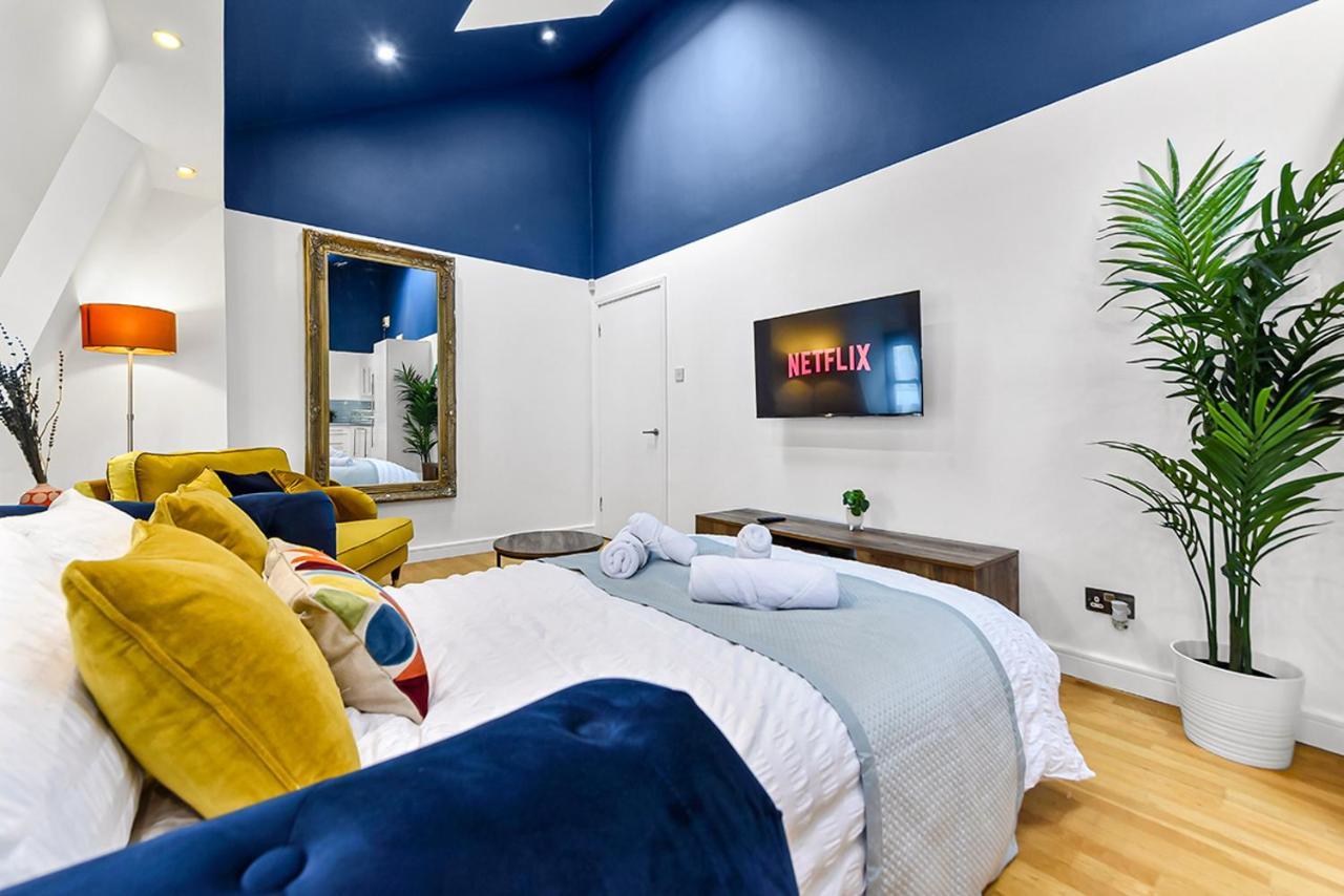 Spacious Contemporary 2 Bed Flat, Central 런던 외부 사진